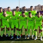 El once del Almería B.