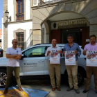 Presentación en el ayuntamiento de Adra.