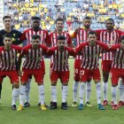 Este ha podido ser el último once del Almería con Joaquín.