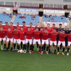 Foto de familia del Almería B.