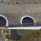 Túneles del AVE en la zona de Sorbas, tapiados por el Gobierno del PP