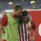 Saveljich anima a Luis Rioja.