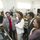 La consejera Gaya en el IES Sol de Portocarrero.