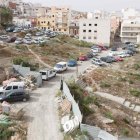 Vista de la zona sobre la que se hará la calle Pósito