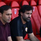 Fran con su ayudante Jesús Muñoz.