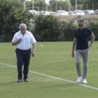 Alfonso García y Miguel Ángel Corona en la Vega.