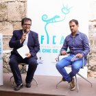 El diputado de Cultura presentó ayer al portavoz de la dirección de Fical, David Carrón.