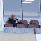 Alfonso García, en el palco del Mediterráneo.