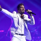 David Bisbal, durante su actuación en el Teatro Real.