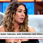Elena Tablada, en el programa de Toñi Moreno. (Foto: Telecinco)
