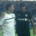 Juan Ibiza se lesionó.