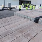 Exterior de la obra del Centro Comercial Torrecárdenas