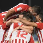 La celebración de la victoria.