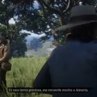 Captura del momento en el que se menciona a Almería en \'Red Dead Redemption 2\'
