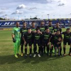 El once del CD El Ejido en Marbella.