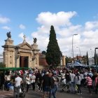Exterior del cementerio de San José y Santa Adela el pasado Día de Todos los Santos.
