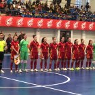 La Selección Española femenina de fútbol sala.