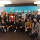 Foto de familia de algunos de los asistentes a la presentación de Fical en Madrid.