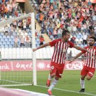 Los jugadores del Almería han disparado la ilusión.