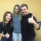 La SER contó ayer con Paqui Gutiérrez y Jose Zapata.