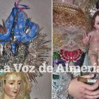 Estado de la imagen de la virgen en la parroquia de Campohermoso.