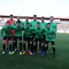 El once del Almería B.