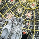 Bola de luz instalada en la Plaza de la Catedral del pasado año.