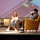 Mercedes Hoyos, durante la conversación de Cinejoven 2018.