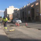 Trabajos previos al asfaltado en la Carretera de Níjar