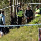 Imagen de la investigación de la Guardia Civil y de la joven Laura Luelmo.