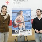 José del Tomate ayer junto al concejal de Cultura, Carlos Sánchez.