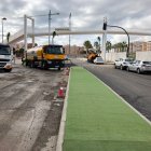 Obras en marcha en la Carretera de Sierra Alhamilla
