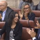 Momento de la elección de la parlamentaria Marta Bosquet.