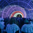 Los magos acompañaron a Rosario del Mar por Almería.