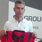 Salva Sevilla en su presentación con el Real Mallorca.