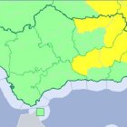 El norte de Almería, en alerta amarilla.