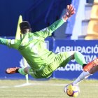 Corpas tuvo una buena ocasión.