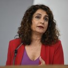 María Jesús Montero, ministra de Hacienda.