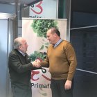 Firma del convenio entre empresa y Ayuntamiento.