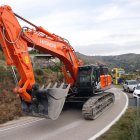 Una de las máquinas que trabajan en el rescate del pequeño Julen.