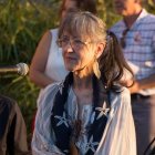 Pilar Quirosa irradia luz durante la última edición del Amanecer en la Alcazaba (PEDRO J. GARCÍA).