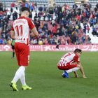 Los jugadores del Almería lo intentaron ante un gran rival.