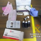 Material incautado por la Guardia Civil.