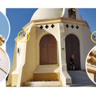 Cámaras instaladas en la ermita de Torregarcía.