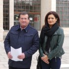 José Miguel Alarcón y María del Mar Suero, concejales del PSOE de El Ejido.