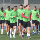 Carrera continua en la primera parte del entrenamiento.