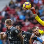 Una jugada del Rayo Majadahonda-Almería.