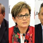 Fernando Martínez, Adriana Valverde e Indalecio Gutiérrez.