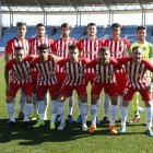 El once del B ante el Jumilla.