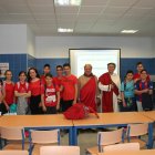Charla de varios miembros de Athenaa en el IES Luz de Mar sobre la época romana en El Ejido.